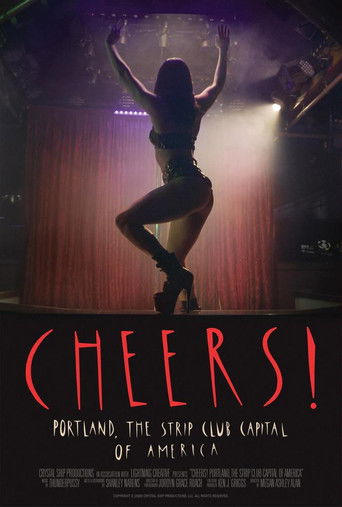 Poster for Cheers! Portland, The Strip Club Capital of America