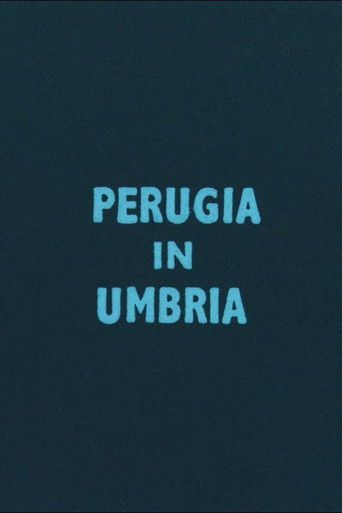 Poster for Perugia in Umbria