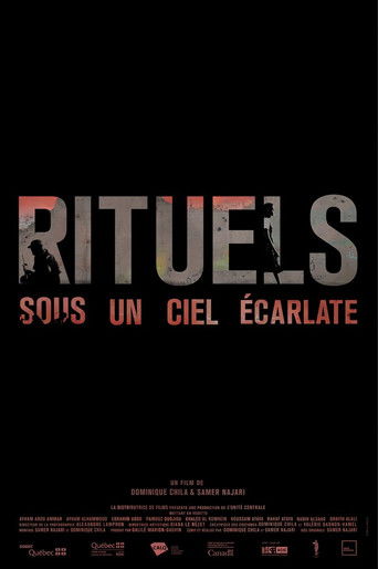Poster for Rituals Under a Scarlet Sky