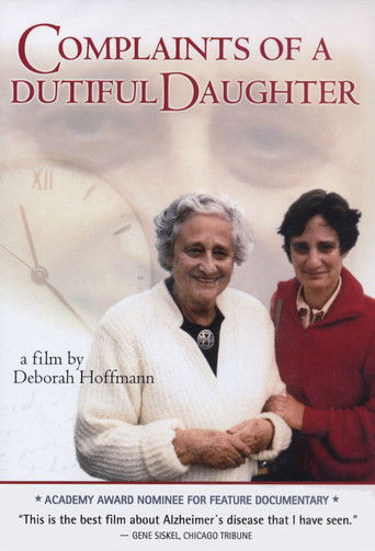 Poster for Complaints of a Dutiful Daughter