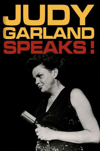 Poster for Judy Garland Speaks