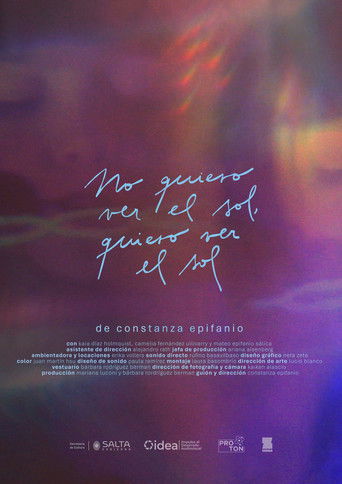 Poster for I Don’t Want to See the Sun, I Want to See the Sun