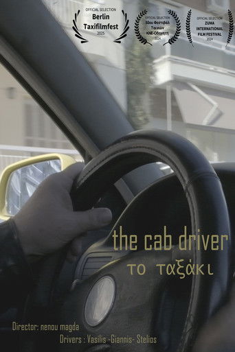 Poster for THE CAB DRIVER