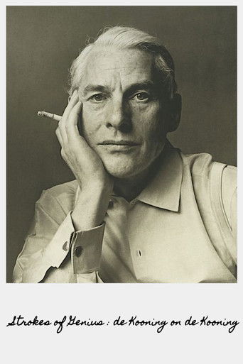 Poster for Strokes of Genius: de Kooning on de Kooning