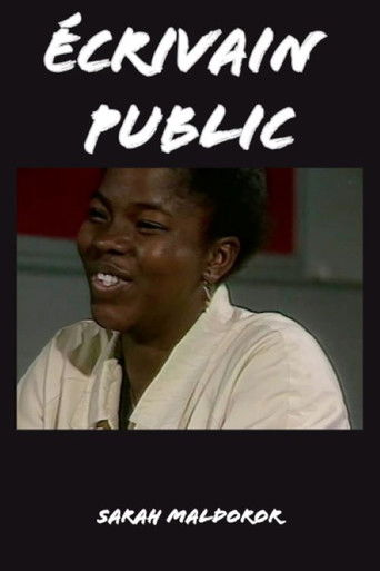 Poster for Public Writer