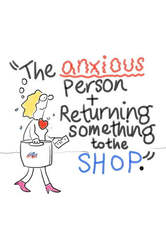Poster for The Anxious Person + Returning Something to the Shop