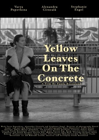 Poster for Yellow leaves on the concrete