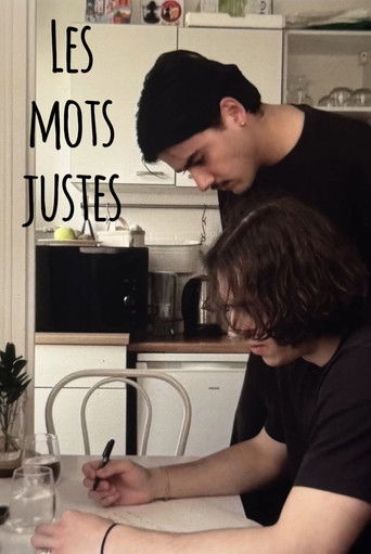 Poster for Les mots justes