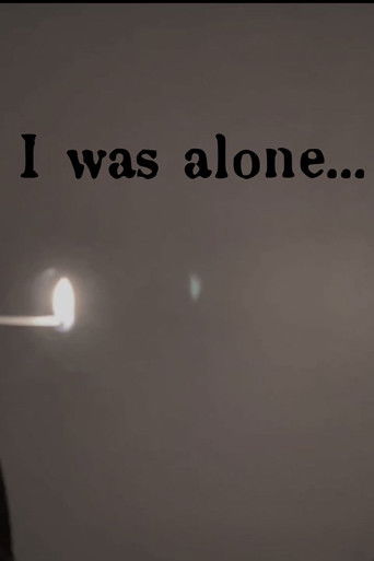 Poster for I Was Alone