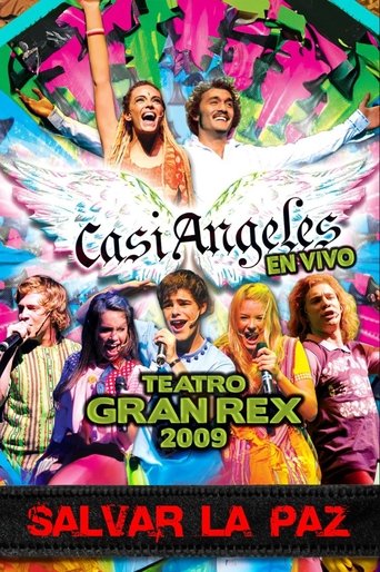 Poster for “Casi Ángeles” in the Gran Rex Theater 2009