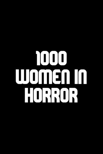 Poster for 1000 Women in Horror