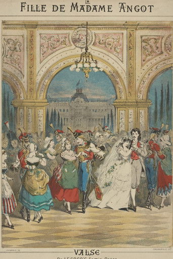 Poster for La fille de Madame Angot - Opéra de Lausanne