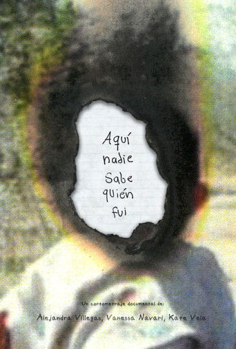Poster for Aquí nadie sabe quién fui