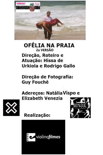 Poster for Ofélia na Praia, 2a Versão