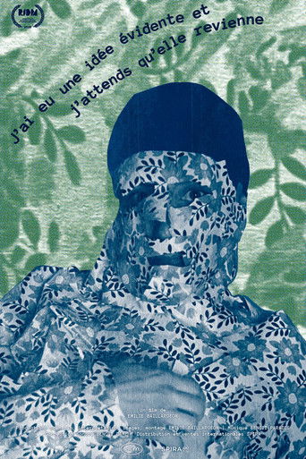 Poster for J'ai eu une idée évidente et j'attends qu'elle revienne