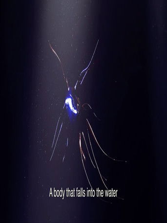 Poster for ​As they were drifting away, their bodies turned into waves
