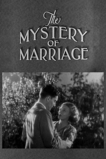 Poster for The Mystery of Marriage