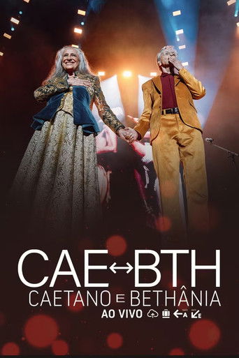 Poster for Caetano e Bethânia Ao Vivo