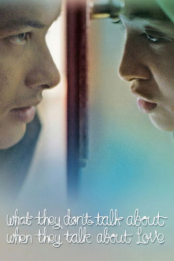 Poster for What They Don't Talk About When They Talk About Love