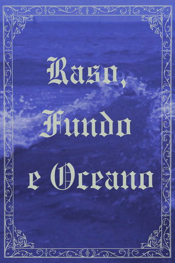 Poster for Raso, Fundo e Oceano