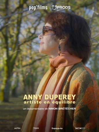 Poster for Anny Duperey, artiste en équilibre