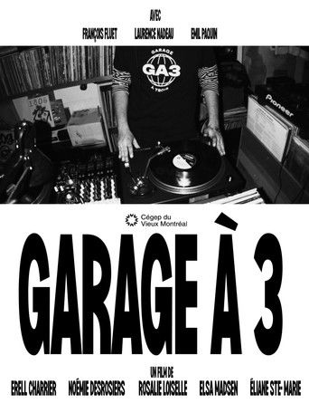 Poster for Garage à trois