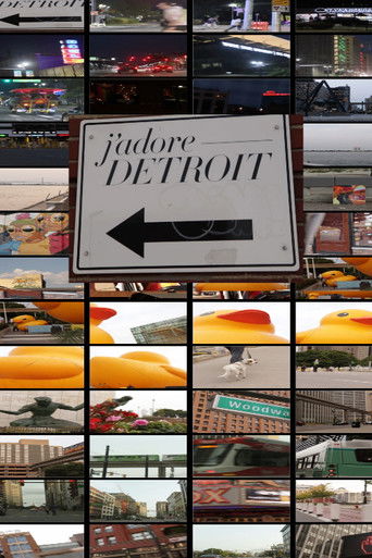 Poster for j'adore --- DETROIT