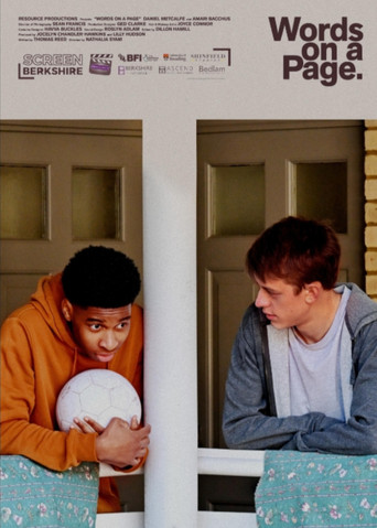Poster for Words on a Page