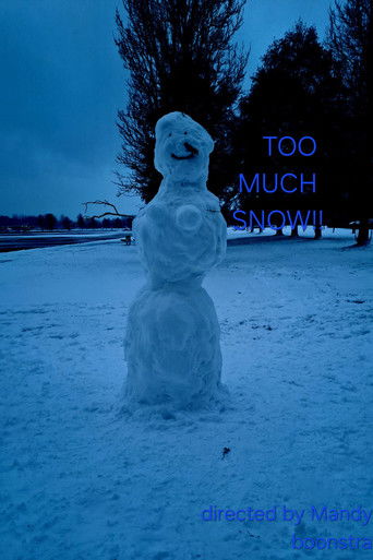Poster for a lot of snow!