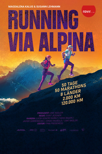 Poster for Running Via Alpina