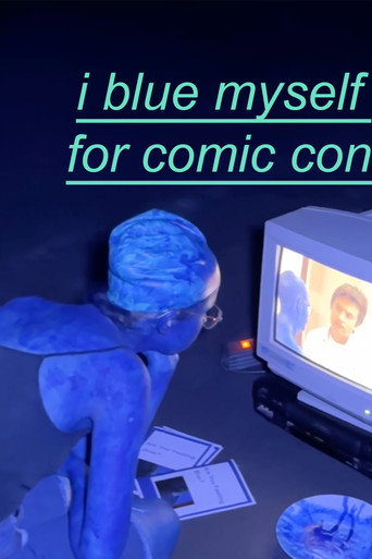 Poster for i blue myself for comic con