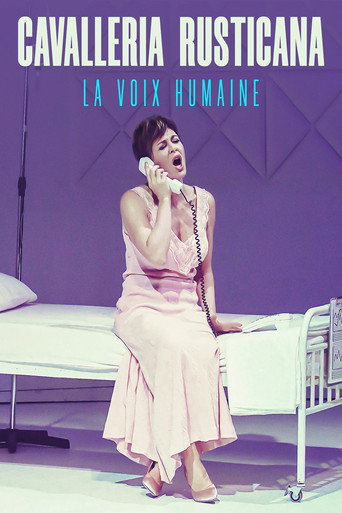 Poster for Cavalleria Rusticana - La voix humaine