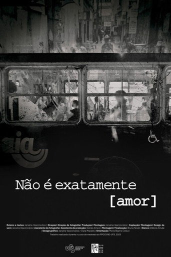 Poster for Não é exatamente amor