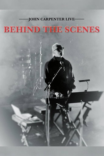 Poster for John Carpenter Live: Behind the Scenes
