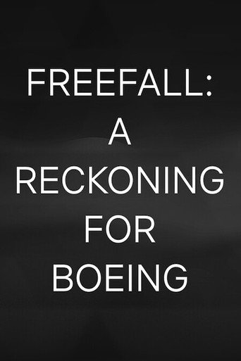 Poster for Freefall: A Reckoning for Boeing