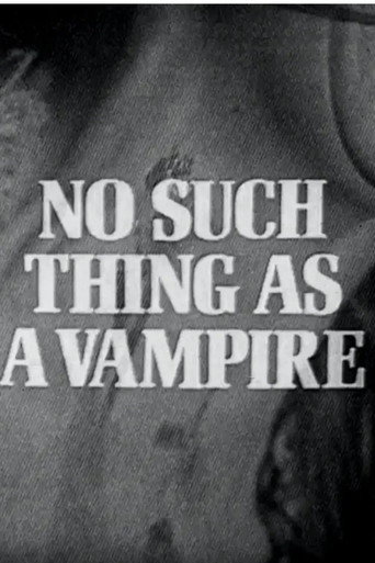 Poster for No Such Thing as a Vampire