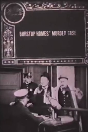 Poster for Burstup Homes' Murder Case