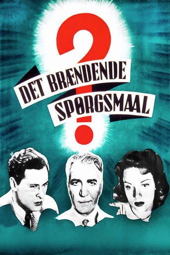 Poster for The Burning Question