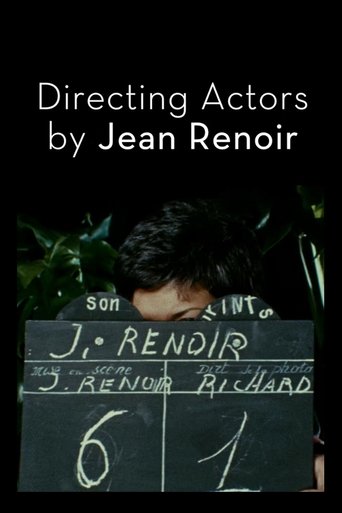 Poster for Directing Actors by Jean Renoir