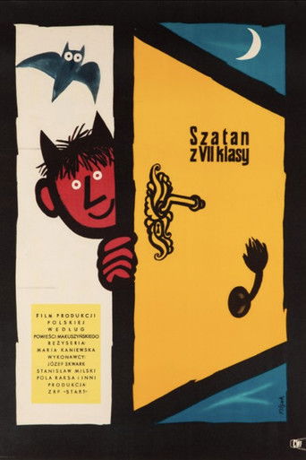 Poster for The Devil from Seventh Grade