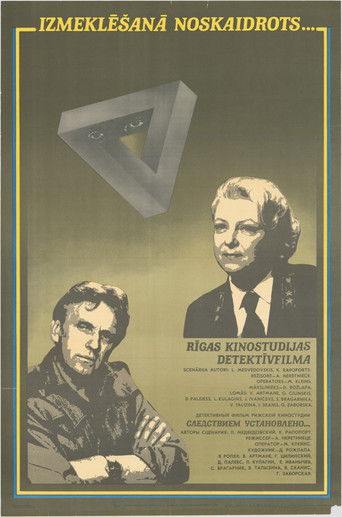 Poster for Izmeklēšanā noskaidrots