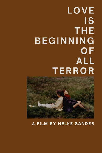 Poster for Love Is the Beginning of All Terror