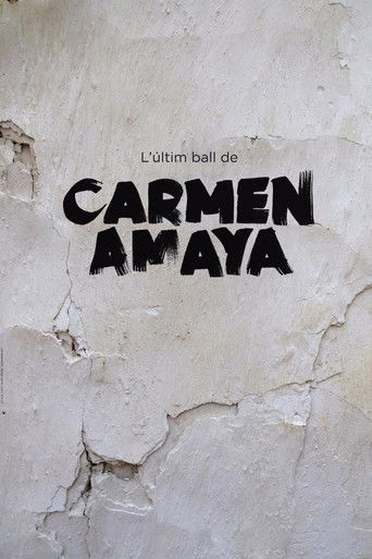 Poster for L'últim ball de Carmen Amaya