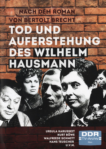 Poster for Tod und Auferstehung des Wilhelm Hausmann