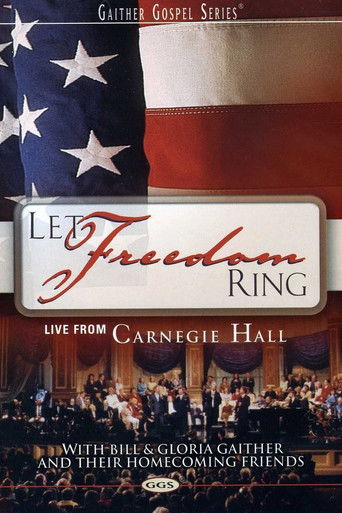 Poster for Let Freedom Ring: Live From Carnegie Hall