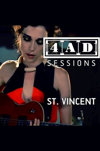Poster for St. Vincent - 4AD Sessions