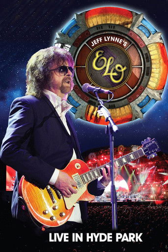 Poster for Jeff Lynne's ELO at Hyde Park