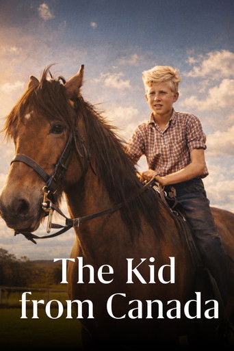 Poster for The Kid from Canada