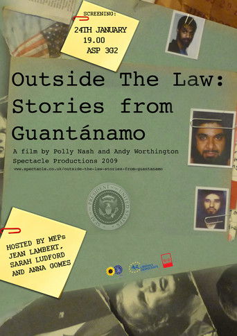 Poster for Outside the Law: Stories from Guantánamo