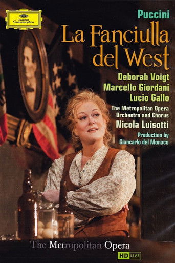 Poster for Puccini: La Fanciulla del West